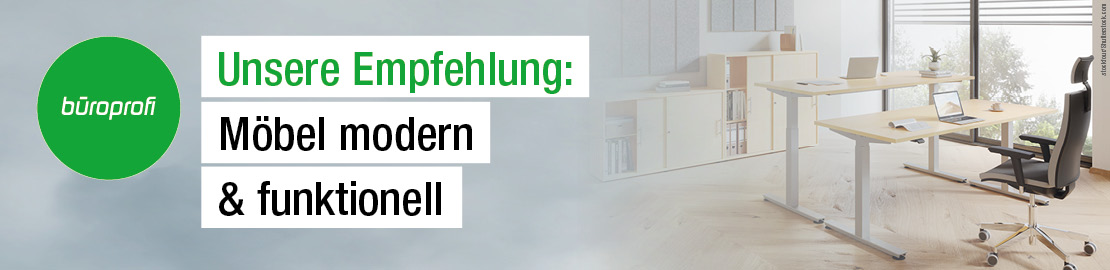 Banner Hammerbacher Büromöbel - neue Möbel Linie